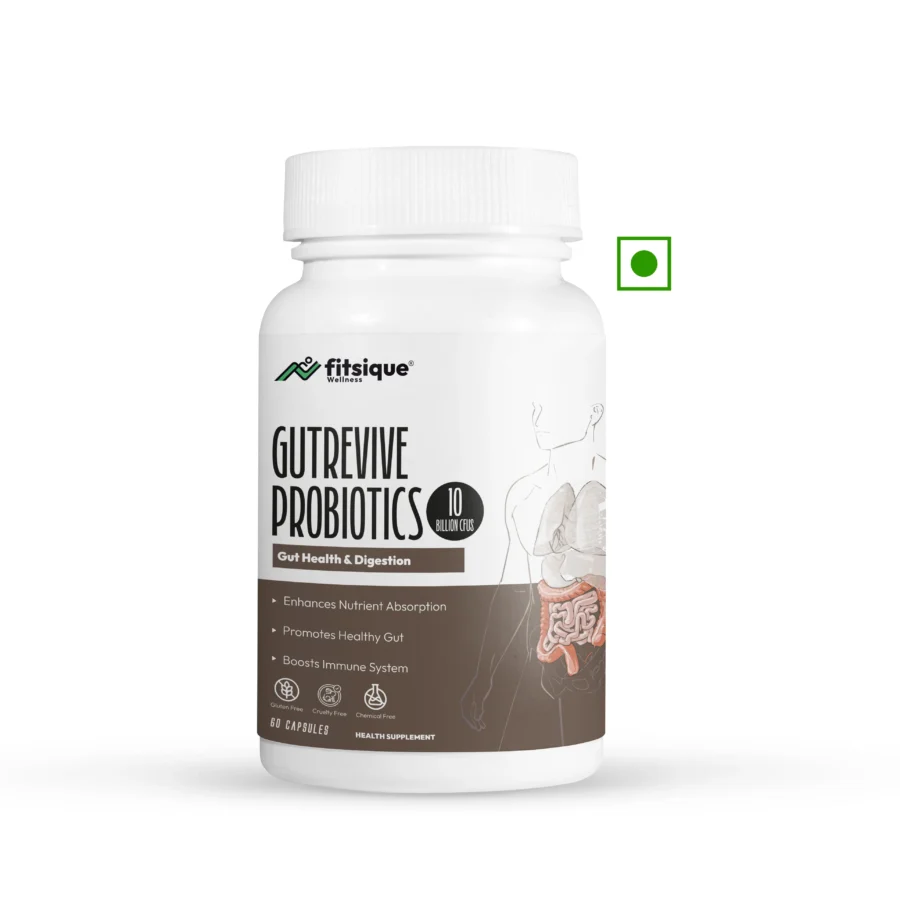 Fitsique Gut Revive Probiotic 60 capsules