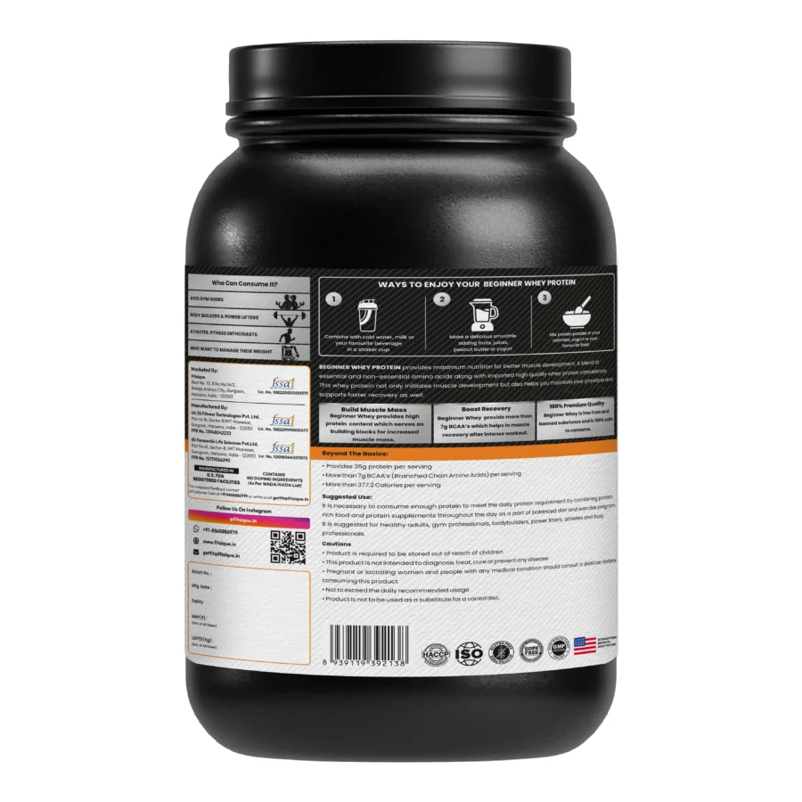 Fitsique Beginner Whey Protien - Image 3