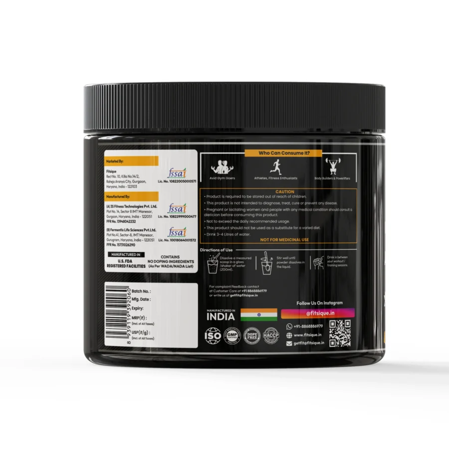 Fitsique BCAA Performance 2:1:1 (250 gm) - Image 2