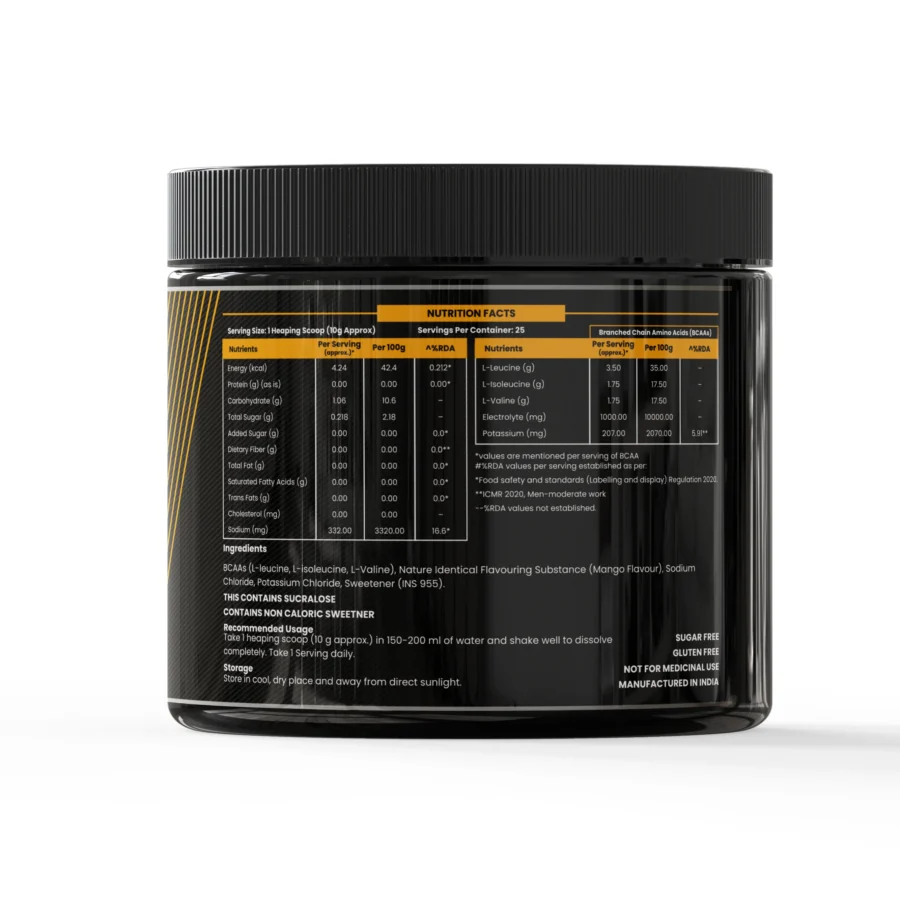 Fitsique BCAA Performance 2:1:1 (250 gm) - Image 3