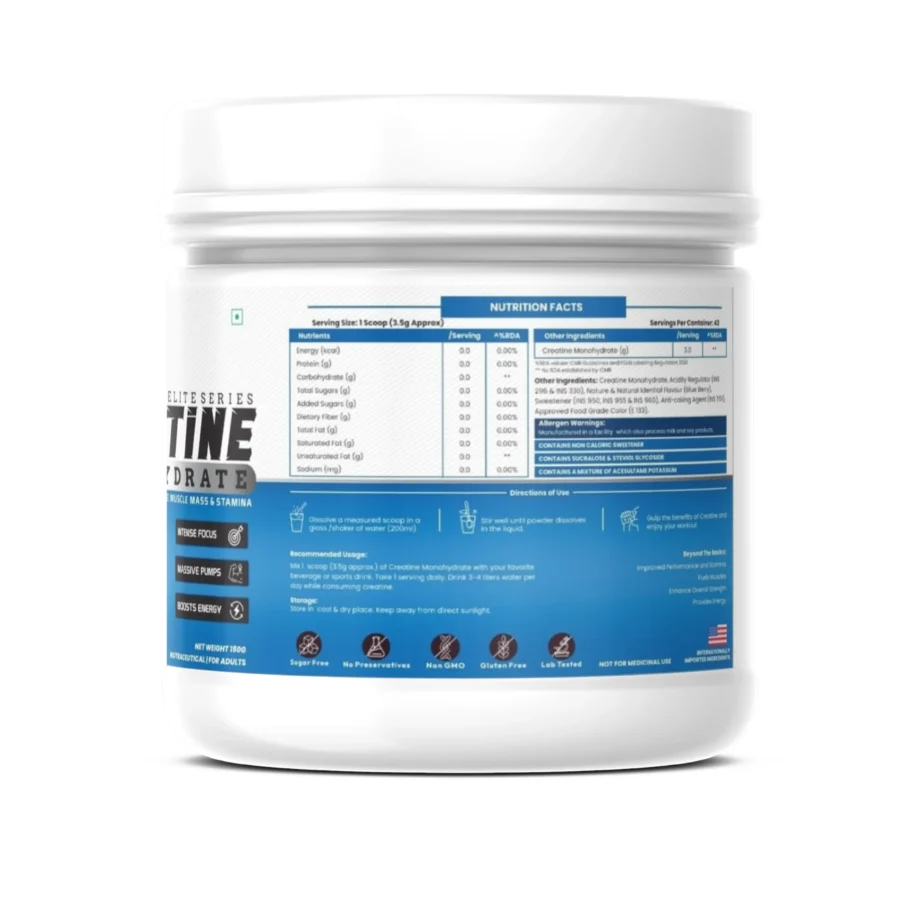 Ftisique Creatine Flavoured (150gm) - Image 2